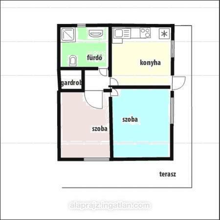 Lelle-Kert Apartman 02 بالاتوليلّي المظهر الخارجي الصورة